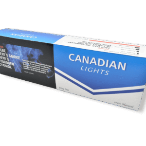 Canadian Lights Cigarettes Carton