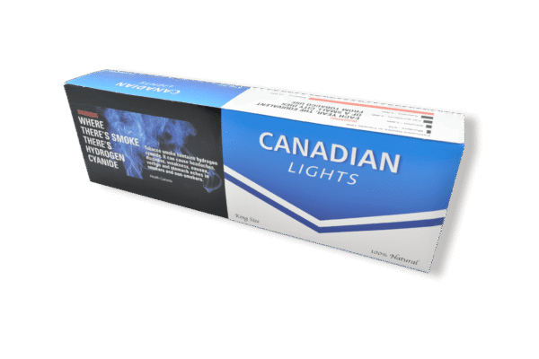 Canadian Lights Cigarettes Carton
