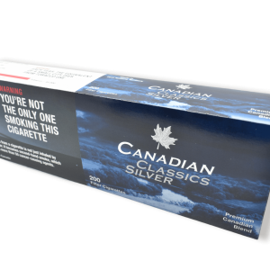 Canadian Classics Silver Cigarettes Carton