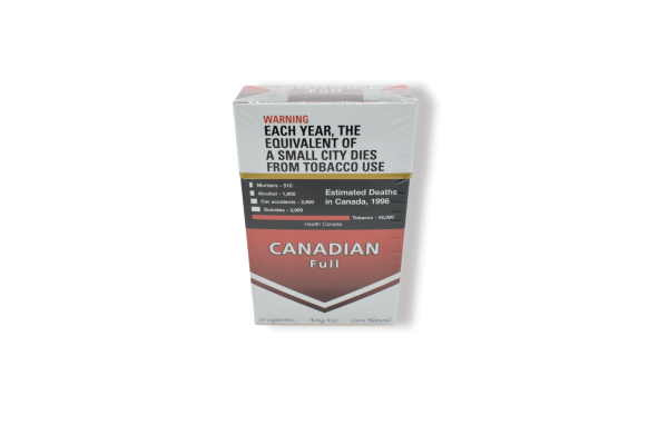 Canadian Full Flavour Cigarettes Closed Pack