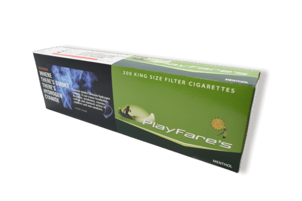 Playfares Menthol Cigarettes Carton