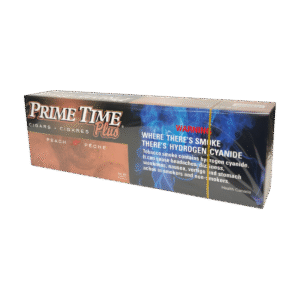 Prime Time Plus Peach Cigars Carton